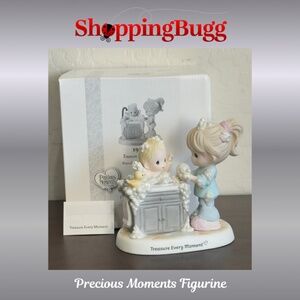 Precious Moments Treasure Every Moment Porcelain Figurine 192018 (SB1492)